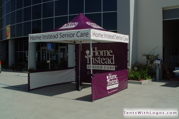 10 x 10 Pop Up Tent - Home Instead Senior Care